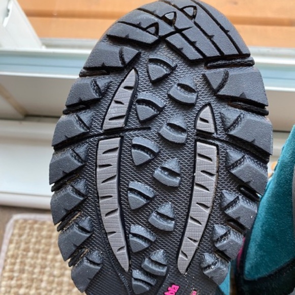 Columbia Newton Ridge Plus US 6 Waterproof Amped hiking shoes teal green - Picture 14 of 16